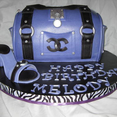 Chenel Purse And Shoe