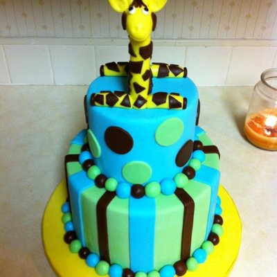Jack's Baby Shower Cake