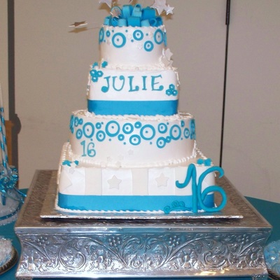 Sweet 16Th In Turquoise