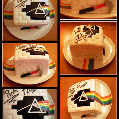Pink Floyd Rainbow Cake