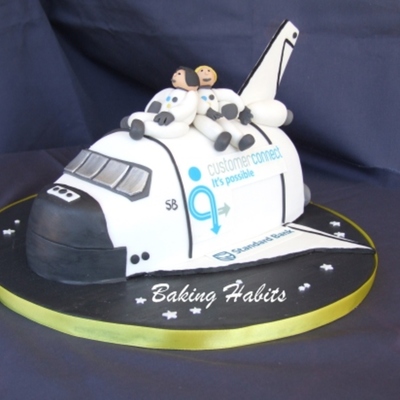 Space Rocket Cake