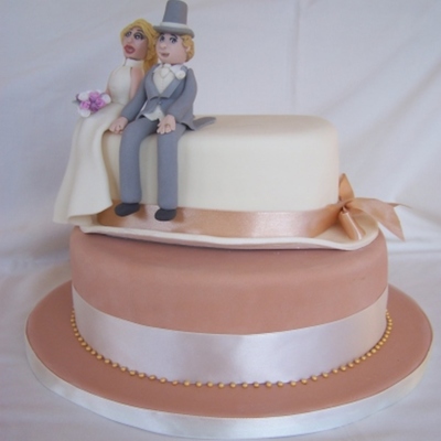 Top Hat Wedding Cake