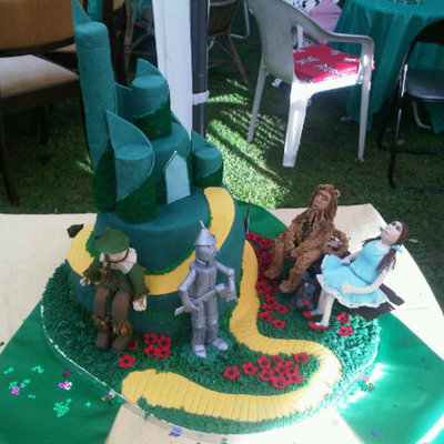 The Wizard Of Oz Cake!