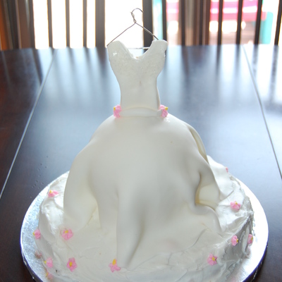 Wedding Dress Cake