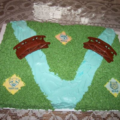 Cub Scout Bridging Cake