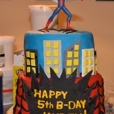 Spider Man Cake