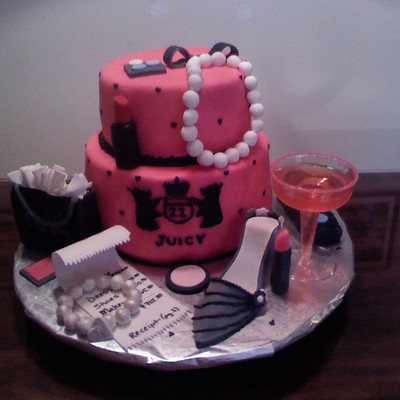 Shopaholic Cake
