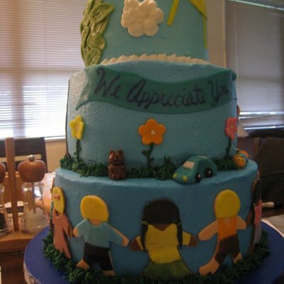 Family Childcare Aprreciation Cake