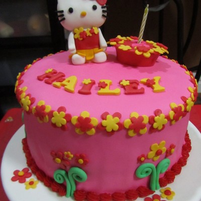 Hello Kitty Cake