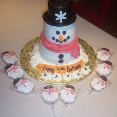 Snowman Birthday