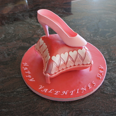 Valentine's Birthday Cake