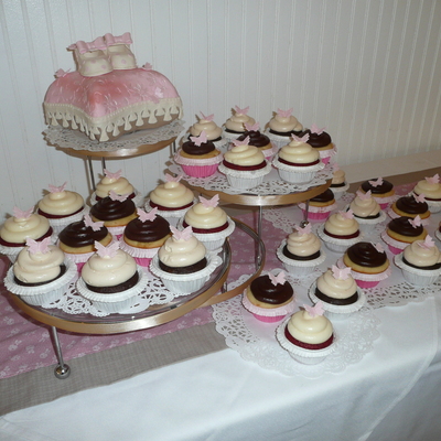 Baby Shoes And Butterflies