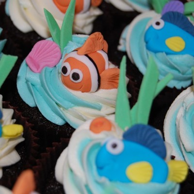 Finding Nemo Cupcakes