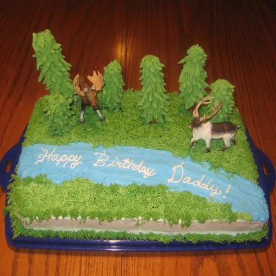 Hunting Cake