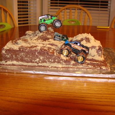 Monster Truck Cake