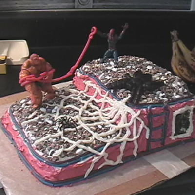 Spider Man Vs. The Rock Monster