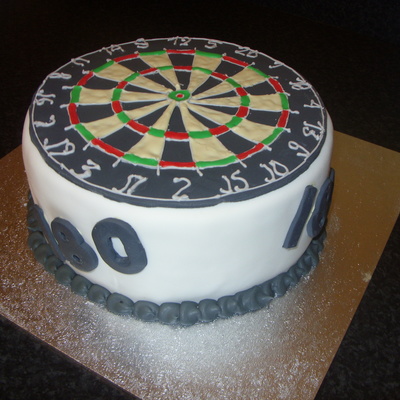 Dad's Darts Cake