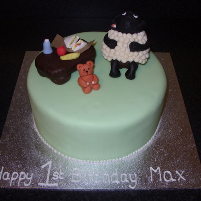 Max's 1St Birthday Cake - Timmy Time