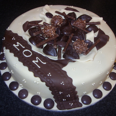 Mom's Birthday Cake (Or Box Of Chocolates??)