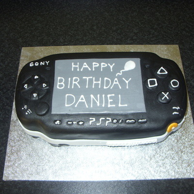 Daniel's Psp Birthday Cake
