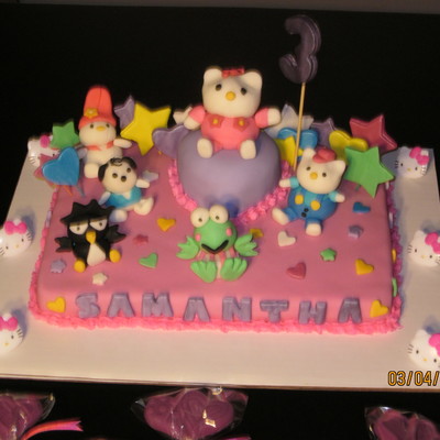 Hello Kitty Birthday Cake