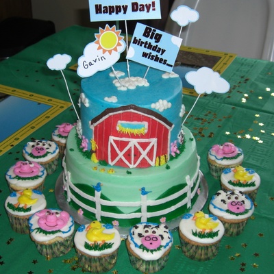 Barnyard Cake