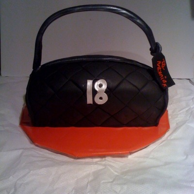 Quilted Handbag Cake