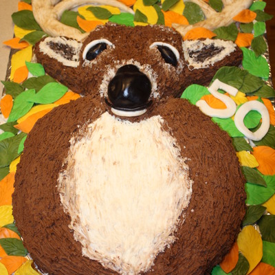Deer Cake For A Dear Man