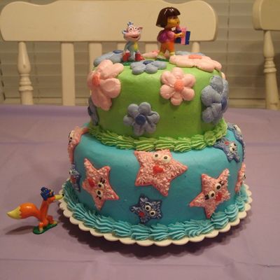 Dora Tiered Cake