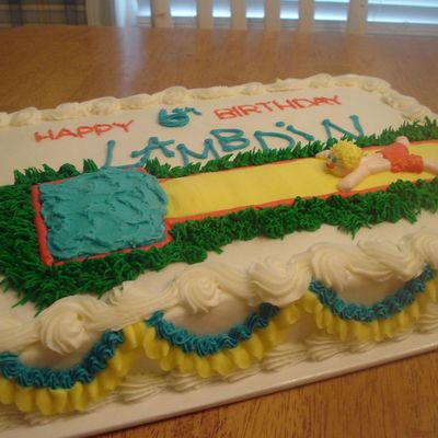 Slip-N-Slide Cake