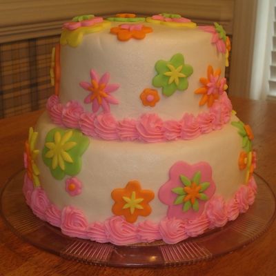 Flowery Mod Cake