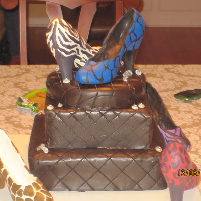 Chocolate Shoe Cake
