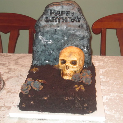 Halloween Birthday Cake