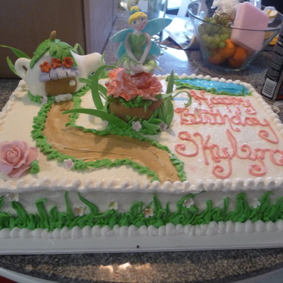 Tinkerbell Cake