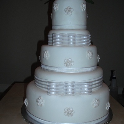 White Wedding Cake