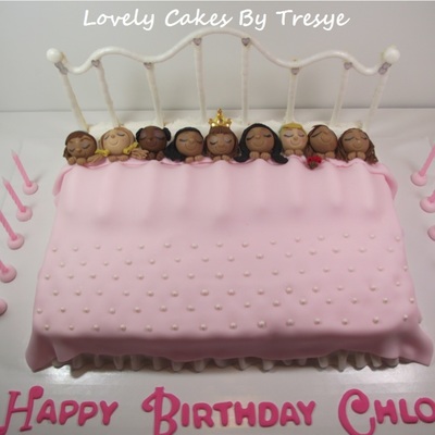 Sleep Over Birthday Cake