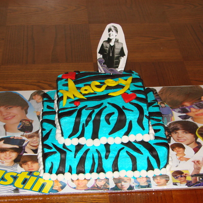 Justin Beiber Cake