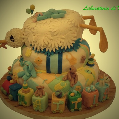 Stork Cake