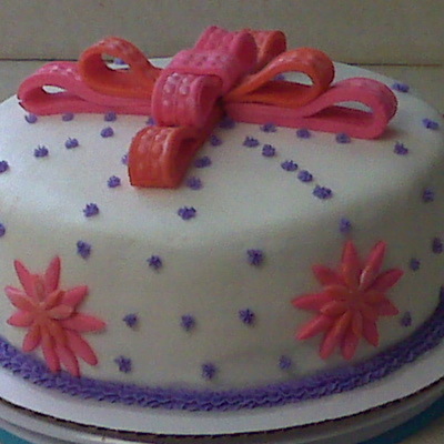 Daisy Cake For Birthday - 3Rd Cake