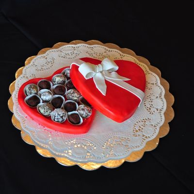 Box Of Chocolates Cake