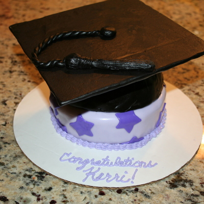 Small Graduation Cake