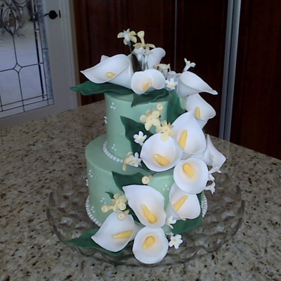 Calla Lily Cake