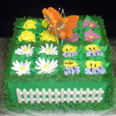 Flower Garden Cake