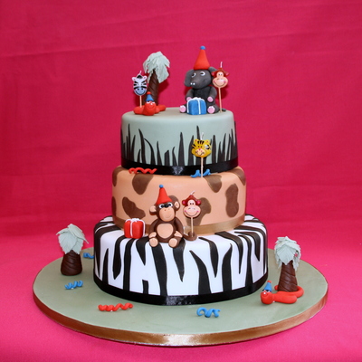 Jungle Party Cake