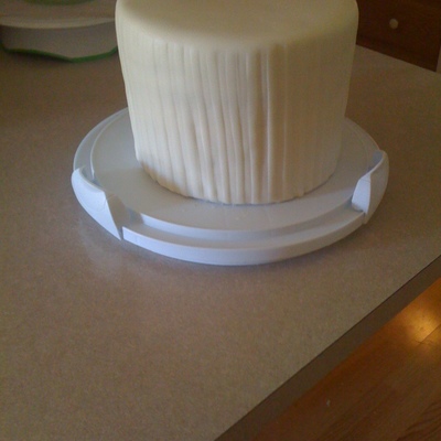Simple Round Wedding Cake