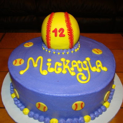 Softball Cake