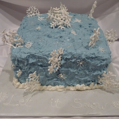 Snowflake Cake