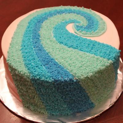 Wilton Course #1, Cake #1