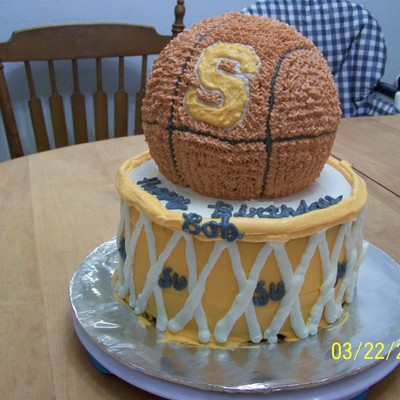 Syracuse Basketball Cake