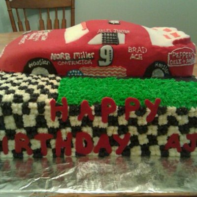 Race Car Cake